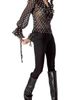 IVONNE IVONNE See-Through Polka Dot V-Neck Blouse - 4
