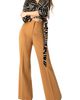 IVONNE IVONNE Semi Flare Trousers - 5
