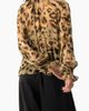 IVONNE IVONNE Sheer Chiffon Tie-Neck Blouse - 2