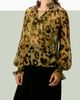 IVONNE IVONNE Sheer Chiffon Tie-Neck Blouse - 3