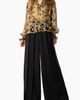 IVONNE IVONNE Sheer Chiffon Tie-Neck Blouse - 4