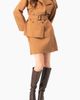 IVONNE IVONNE Short Double-Breasted Trench Coat - 4