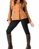 IVONNE IVONNE Short Double-Breasted Trench Coat - 5