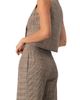IVONNE IVONNE Short Double-Breasted Vest - 2
