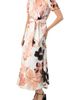 IVONNE IVONNE Short Sleeve V-Neck Collared Maxi Dress - 3