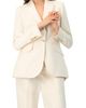 IVONNE IVONNE Single-Breasted Blazer with Golden Button - 1