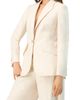 IVONNE IVONNE Single-Breasted Blazer with Golden Button - 3