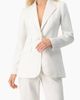 IVONNE IVONNE Single-Breasted Structured Tailored Blazer - 1