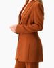 IVONNE IVONNE Single-Button Blazer with Tuxedo Lapel - 4