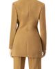 IVONNE IVONNE Single-Button Shawl Lapel Blazer - 2