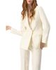 IVONNE IVONNE Single-Button Solid Blazer - 1