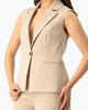 IVONNE IVONNE Single-Button Tailored Vest - 3