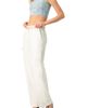 IVONNE IVONNE Sleeveless Embroidered Denim Crop Top - 4