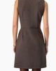 IVONNE IVONNE Sleeveless Faux Suede Sheath Dress - 2