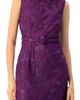 IVONNE IVONNE Sleeveless Lace Long Dress with Belt - 4