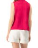 IVONNE IVONNE Sleeveless Satin Blouse with Neck Tie - 2