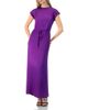 IVONNE IVONNE Sleeveless Satin Long Dress - 1