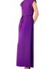 IVONNE IVONNE Sleeveless Satin Long Dress - 3