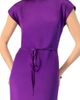 IVONNE IVONNE Sleeveless Satin Long Dress - 4