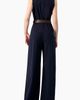 IVONNE IVONNE Sleeveless V-Neck Wide-Leg Jumpsuit - 2