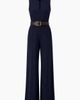 IVONNE IVONNE Sleeveless V-Neck Wide-Leg Jumpsuit - 5
