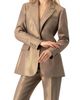 IVONNE IVONNE Sparkling Blazer with Flap Pockets - 1