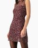 IVONNE IVONNE Statement Sequin Mesh Short Dress - 4