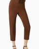 IVONNE IVONNE Straight-Leg Gabardine Pants with Belt - 1