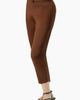 IVONNE IVONNE Straight-Leg Gabardine Pants with Belt - 3