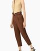 IVONNE IVONNE Straight-Leg Gabardine Pants with Belt - 4