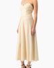IVONNE IVONNE Strapless Bustier Sequin Midi Dress - 3