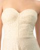 IVONNE IVONNE Strapless Bustier Sequin Midi Dress - 4