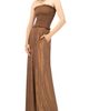 IVONNE IVONNE Strapless Wide-Leg Jumpsuit - 3