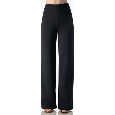 IVONNE IVONNE Streamlined Straight-Leg Pants