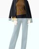 IVONNE IVONNE Streamlined Straight-Leg Pants - 3