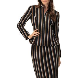 IVONNE IVONNE Striped Jacket