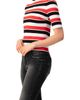 IVONNE IVONNE Striped Mock-Neck Knit Top - 3