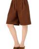 IVONNE IVONNE Tailored Bermuda Shorts with Pockets - 3