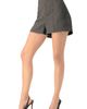 IVONNE IVONNE Tailored Checkered Shorts - 3