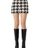 IVONNE IVONNE Tailored Mega Houndstooth Shorts with Back Zipper - 1
