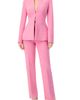 IVONNE IVONNE Tailored Straight-Leg Pants with Belt - 4