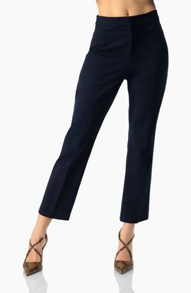 IVONNE IVONNE Tailored Straight-Leg Trousers