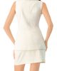 IVONNE IVONNE Tailored Vest with Front Buttons - 2