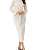 IVONNE IVONNE Textured Knit Top with Flared Sleeves - 3