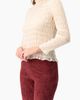 IVONNE IVONNE Textured Long Sleeve Blouse with High Neck - 3