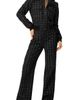 IVONNE IVONNE Textured Wide-Leg Jeans - 4