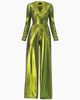 IVONNE IVONNE V-Neck Wide-Leg Jumpsuit - 5