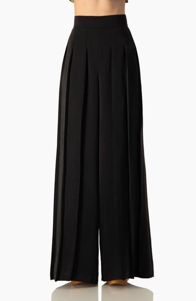 IVONNE IVONNE Women's High-Waist, Wide-Leg Palazzo Pants