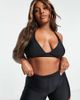 Ivory Rose Ivory Rose Curve mix & match legging bikini bottoms in black - 1
