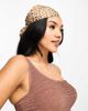 Ivory Rose Ivory Rose Fuller Bust crinkle one shoulder swimsuit in brown - 4